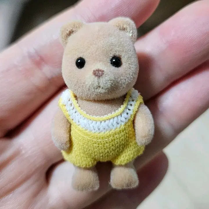 실바니안 올드 물방울 곰 직립 아기