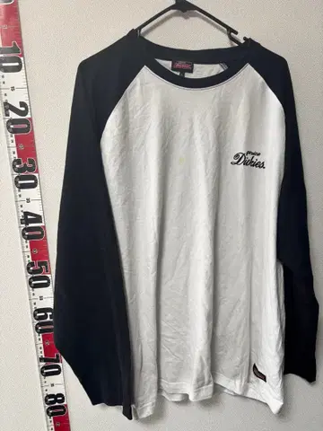 Dickies 긴팔 셔츠 3L 바이컬러 로고 자수