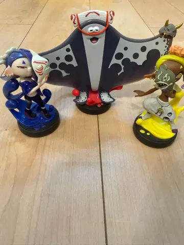 amiibo Splatoon 3 후우카 & 우츠호 & 만타로