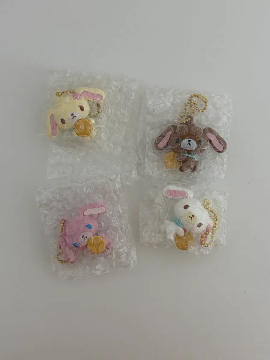 슈가바니즈 비스킷 키링 4종 일괄