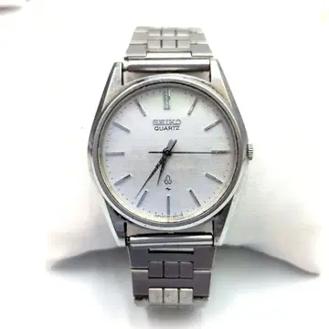 SEIKO QUARTZ 남성용 손목시계 실버