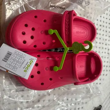 crocs 베라 크로그 210062 핑크 22cm 신품