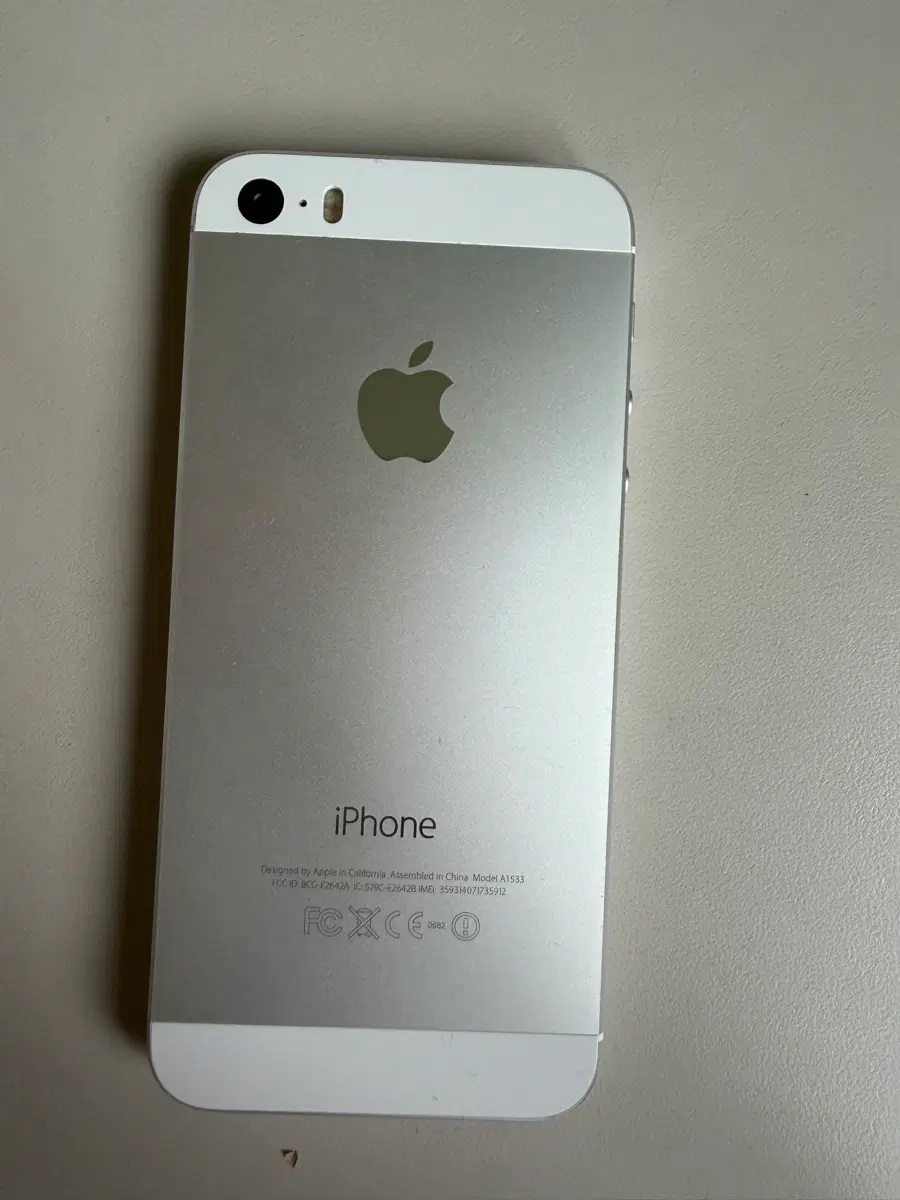 (새제품) 애플 아이폰 5S 실버 16gb