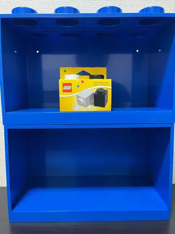 LEGO 레고 브릭 쉘프 수납 박스 솔트 & 페퍼 세트