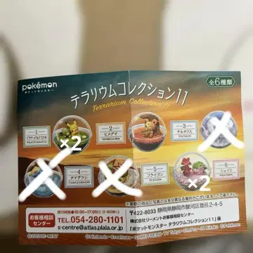 포켓몬 테라리움 컬렉션 11 피규어 묶음 판매 5개