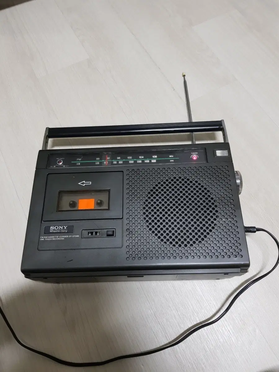 골동소니 FM/AM 카세트 레코더 CP-300MK