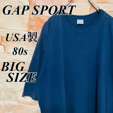 [초레어] 올드 갭 GAP 80s USA제 싱글 스티치 XL 페이드