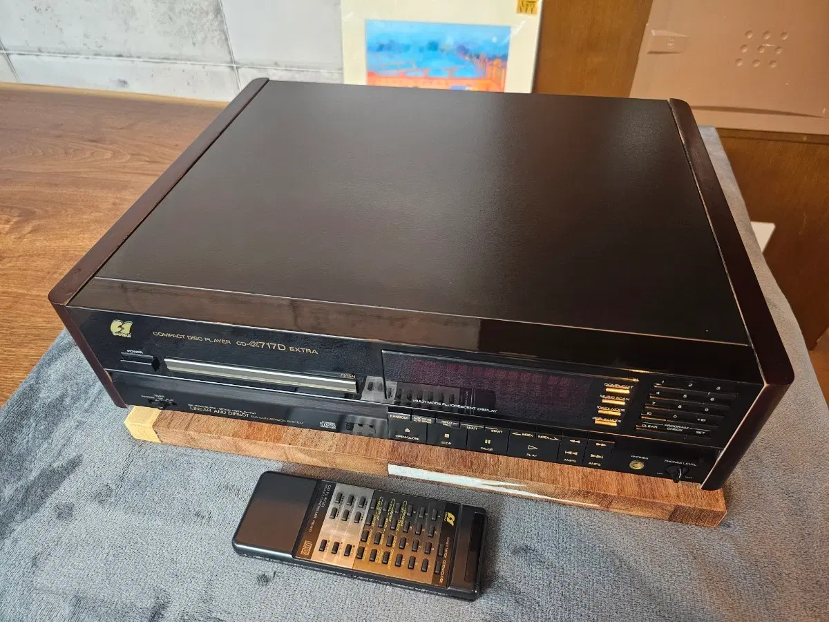 산수이  CD 717D EXTRA CD 플레이어