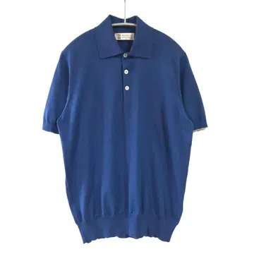 26ss BRUNELLO CUCINELLI 코튼 니트 피케 셔츠 반팔