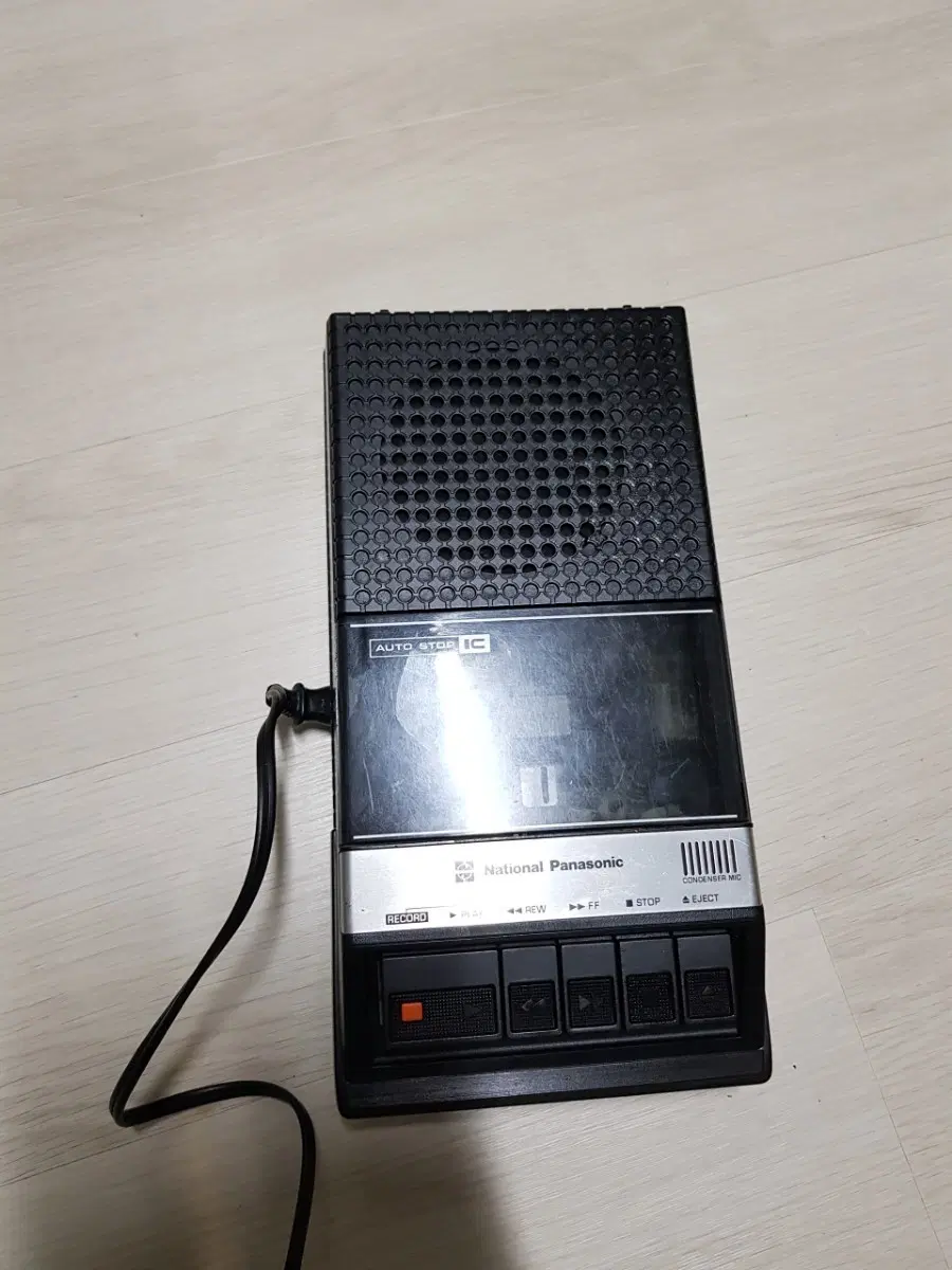 내셔널 파나소닉 카세트 레코더(골동)