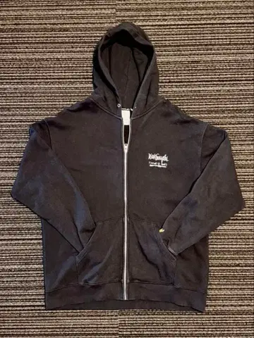 Mark Gonzales 지퍼 후드티 블랙 M 새상품급