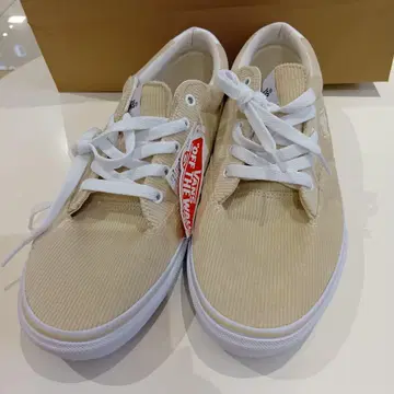 새상품 VANS 스니커즈 코듀로이 베이지