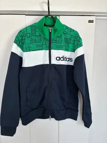 adidas 남성용 골프 자켓 그린 네이비 L/G