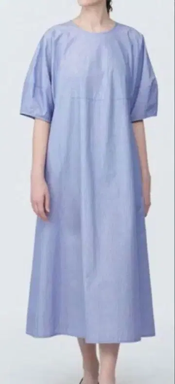 무인양품 냉감 풀오버 반팔 원피스