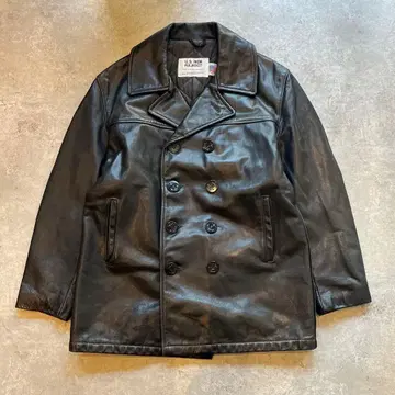새상품급 Schott 740N 140 P 코트 가죽 코트 40