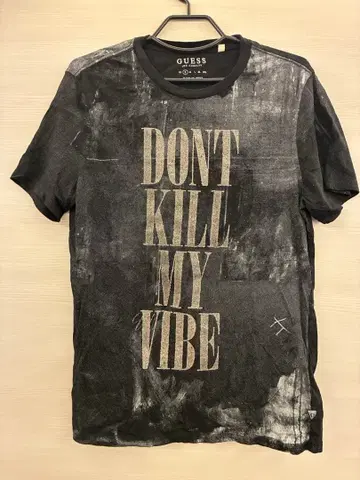 GUESS DONT KILL MY VIBE 티셔츠 S 사이즈