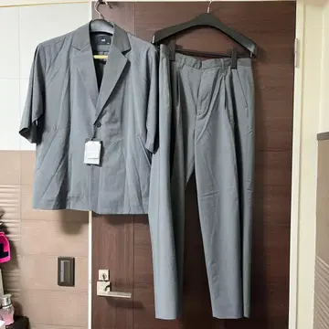미사용 HARE 남성용 셋업 자켓 S 사이즈 팬츠 M 사이즈