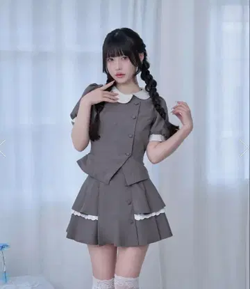 허니시나몬 신기루암 아크릴 스탠드 트레이딩 카드 포함 비대칭 배색 셋업