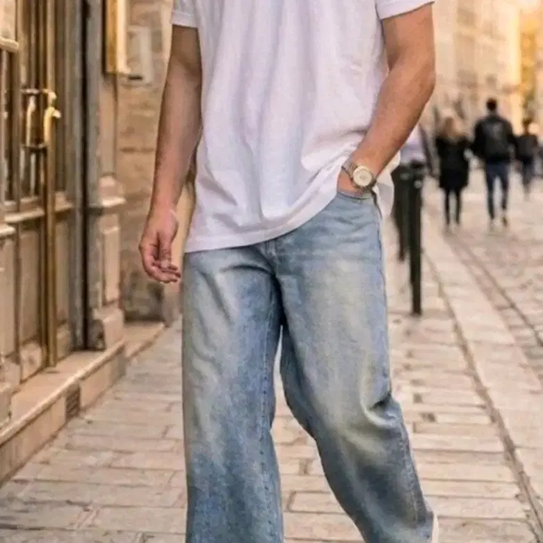 TOMMY HILFIGER 순면티 (XL)