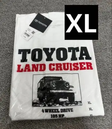 새상품 UNIQLO x TOYOTA UT 랜드크루저 티셔츠 XL 완판템