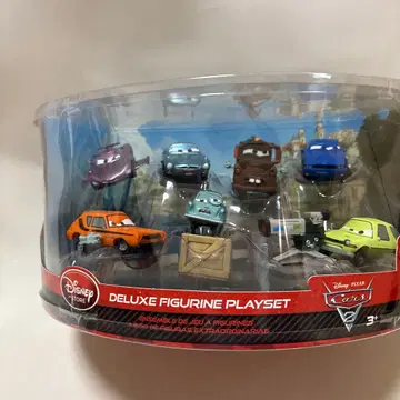 Disney 스토어 PIXAR Cars2 디럭스 피규어 플레이세트