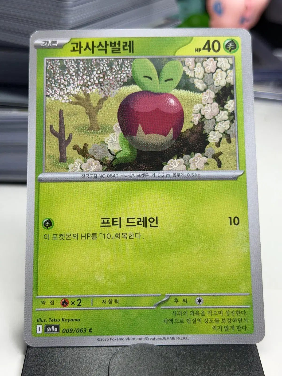 과사삭벌레 sv9a 009/063 C (300원)