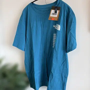 THE NORTH FACE 티셔츠 블루 L