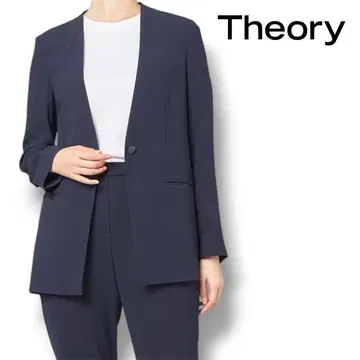 대특가! 미사용에 가까운 정가 36,000엔 theory 노카라 자켓
