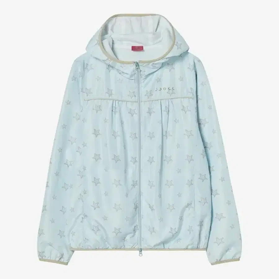 [새상품] 엔와이엑스엑스 SHIRRING WINDBREAKER LIGHT BLUE