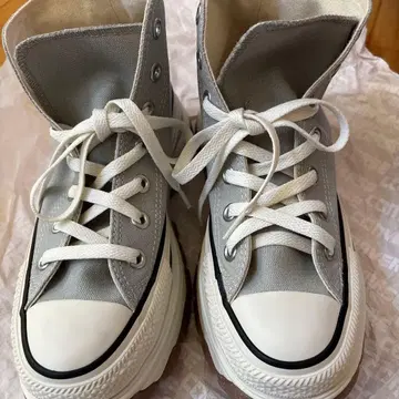 CONVERSE ALL STAR 통굽 하이컷 그레이 24cm