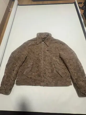 ZARA 자카드 블루종 자켓