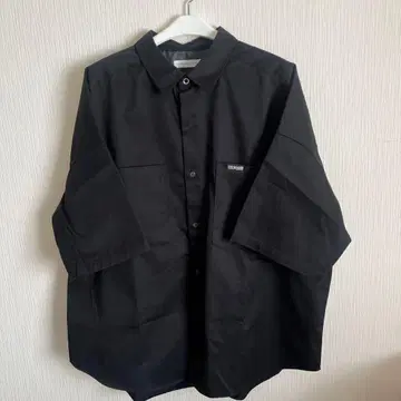 FREAK'S STORE 반다나 패턴 반팔 셔츠 블랙