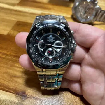 CASIO EDIFICE 크로노그래프 남성용 손목시계