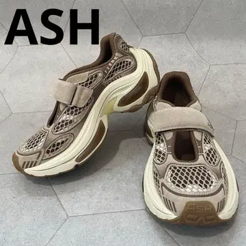 새상품급 ASH DRAKE 멜리 제인 스니커즈 메쉬 통굽 23.5