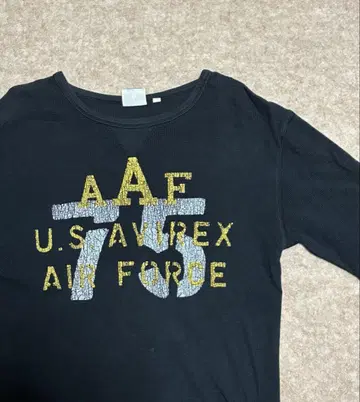 AVIREX U.S. AIR FORCE 밀리터리 롱T AVIREX