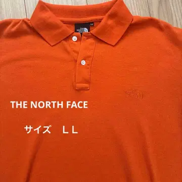 THE NORTH FACE 피케 셔츠 오렌지 LL