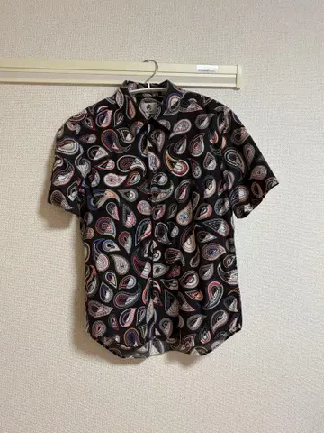 PS Paul Smith 페이즐리 무늬 반팔 셔츠