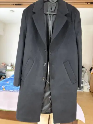ZARA 남성용 체스터 코트 S 사이즈