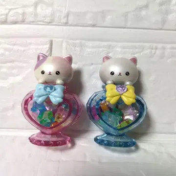 매지컬 보틀 키티 핑크 블루 고양이 가챠