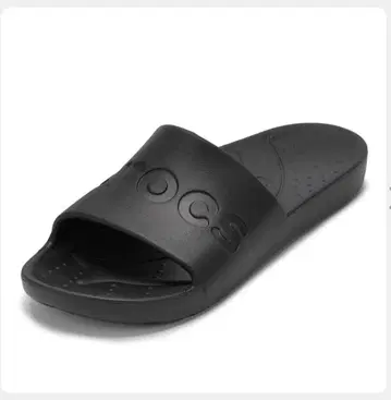 Crocs 슬라이드 210088.M 남성용 샌들 슬리퍼 블랙 26cm