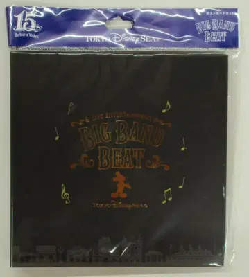 도쿄디즈니씨 엽서 세트 TDS 15주년 The Year of Wishes BIG BAND BEAT 15주년