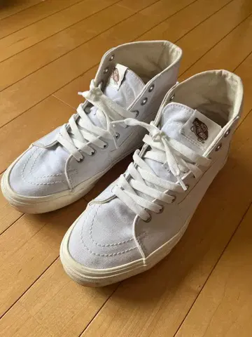 VANS SK8-HI 화이트 스니커즈