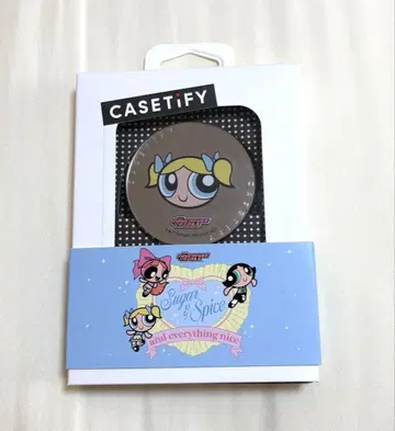 casetify 파워퍼프걸 버블스 스마트폰 그립 그립 스탠드
