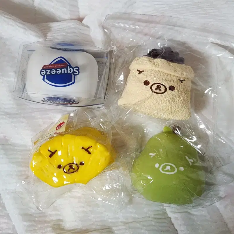 !새제품! 폼푸샵 리락쿠마 말랑이 슬랑이 크런치 바나쿠마 무락쿠마