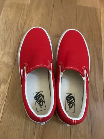 [ 새상품급 ] VANS 반스 클래식 슬립온 25cm