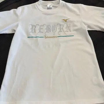 MIZUNO 이노우에 나오야 타쿠마 REBORN 티셔츠 화이트