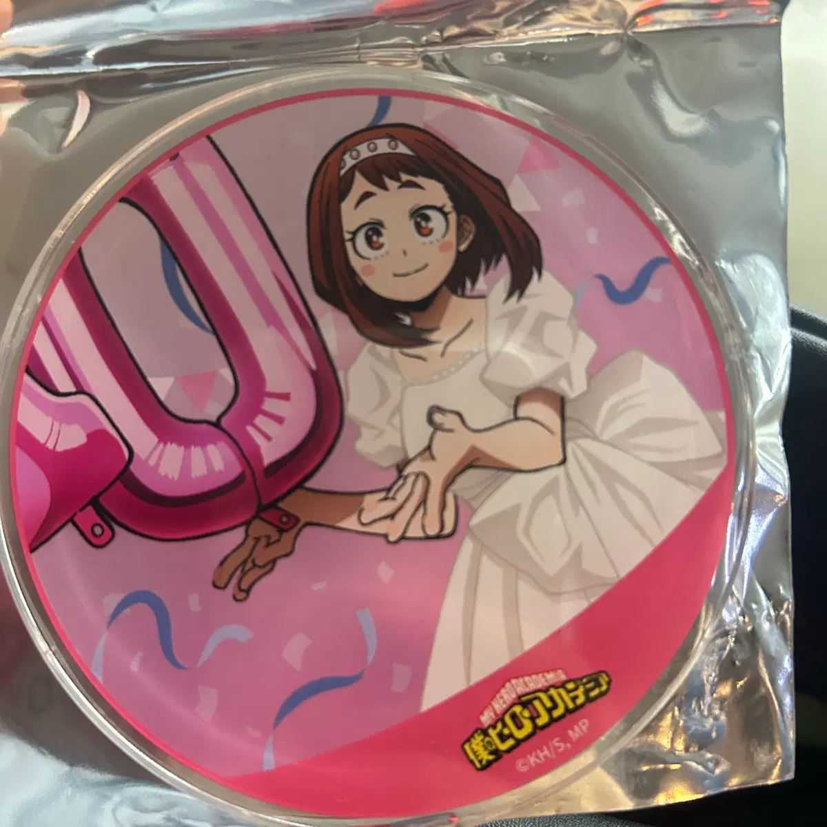 나의 히어로 아카데미아 우라라카 오챠코 아크릴 애니메이트