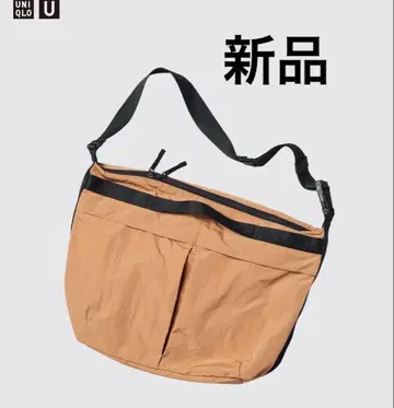 새상품 UNIQLO U 패커블 숄더백 오렌지