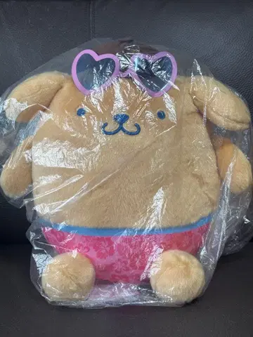 [ 새상품 미사용 ] 산리오 햇볕에 그을린 BIG 봉제 인형 vol.1 폼폼푸딩