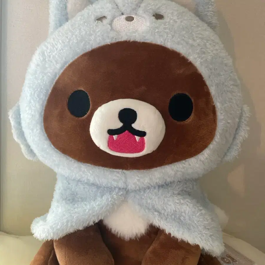 챠이로이코구마 아오이코 탈쓴 중대형 인형